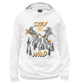 Мужское худи Stay wild