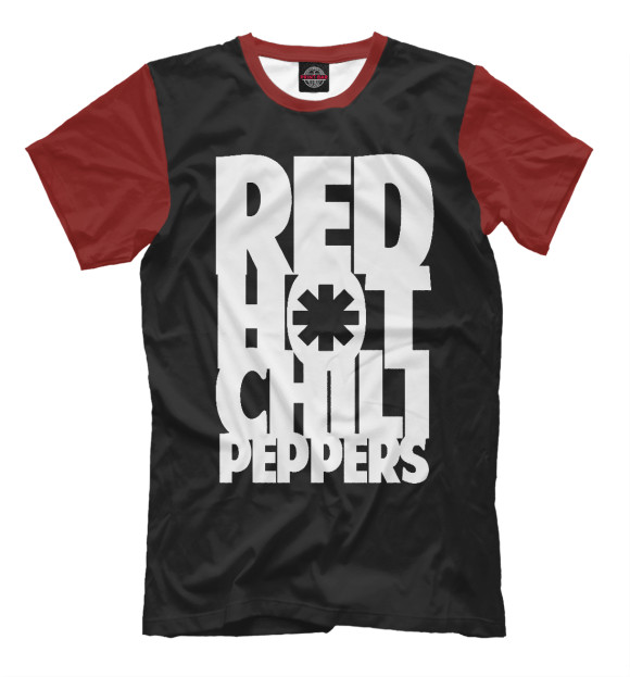 Футболка для мальчиков с изображением Red Hot Chili Peppers цвета Белый