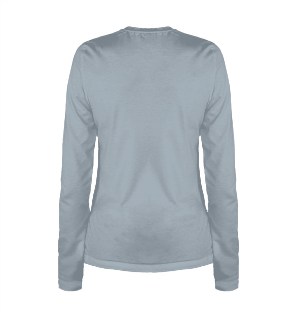 Женский лонгслив с изображением Рентген цвета Белый