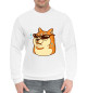 Мужской хлопковый свитшот Cool Doge