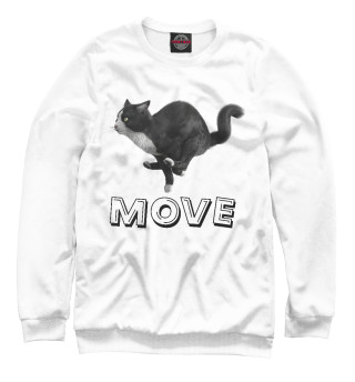 Женский свитшот Move cat