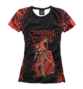 Женская футболка Cannibal Corpse