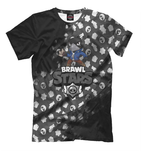 Футболка для мальчиков с изображением Brawl Stars CROW цвета Белый