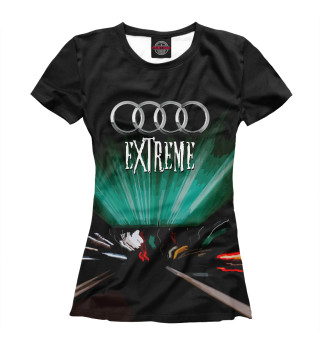 Женская футболка Audi Extreme