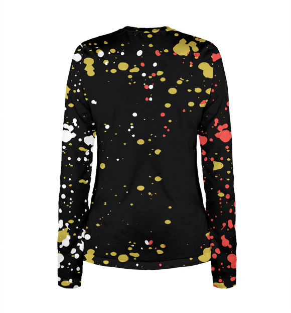 Женский лонгслив с изображением Вся Россия НИКОЛАЙ цвета Белый