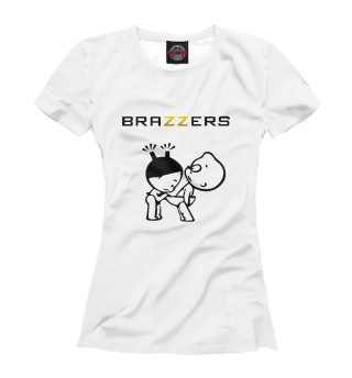 Женская футболка Brazzers