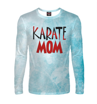 Мужской лонгслив Karate Mom