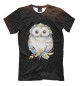Мужская футболка Owl
