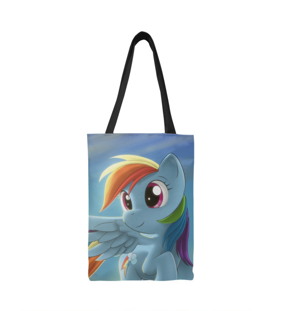 Сумка-шоппер с изображением My Little Pony цвета 