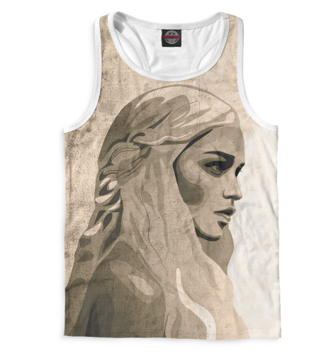 

Майки борцовки Print Bar, Белый, Дейнерис Таргариен