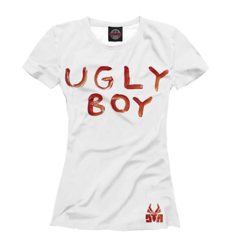 

Футболки Print Bar, Белый, Ugly Boy
