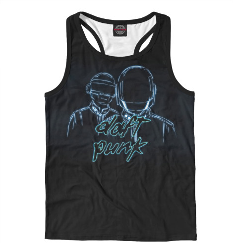 

Майки борцовки Print Bar, Белый, Daft Punk