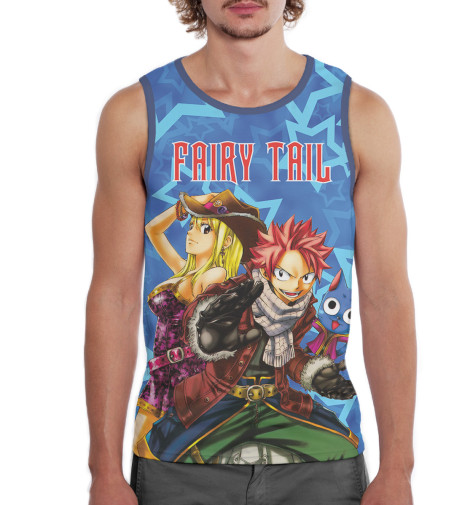 

Майки Print Bar, Белый, Fairy Tail