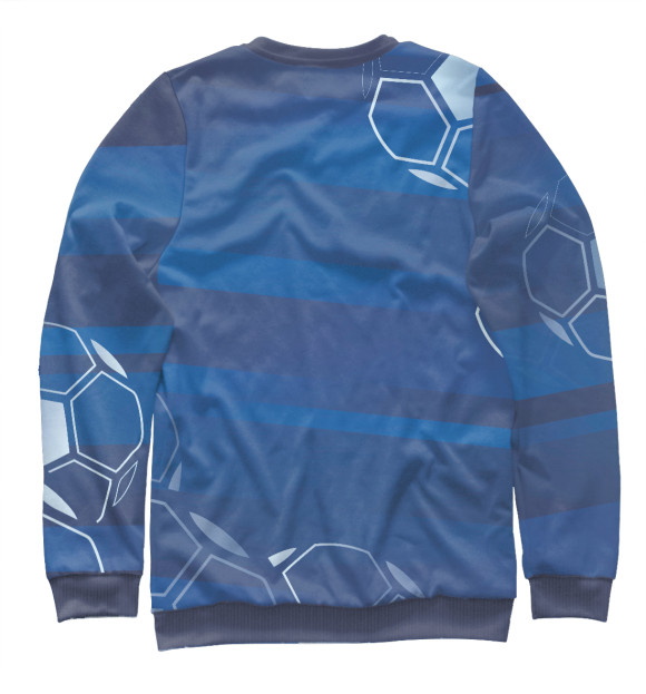 Мужской свитшот с изображением Leicester City FC #1 цвета Белый