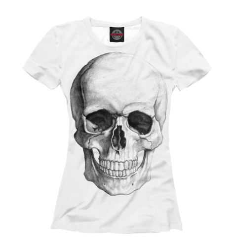 

Футболки Print Bar, Белый, Череп