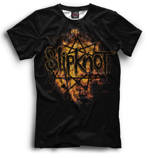 

Футболки Print Bar, Черный, Slipknot