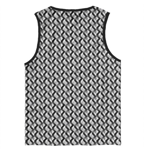 

Майки Print Bar, Белый, Треугольная геометрия