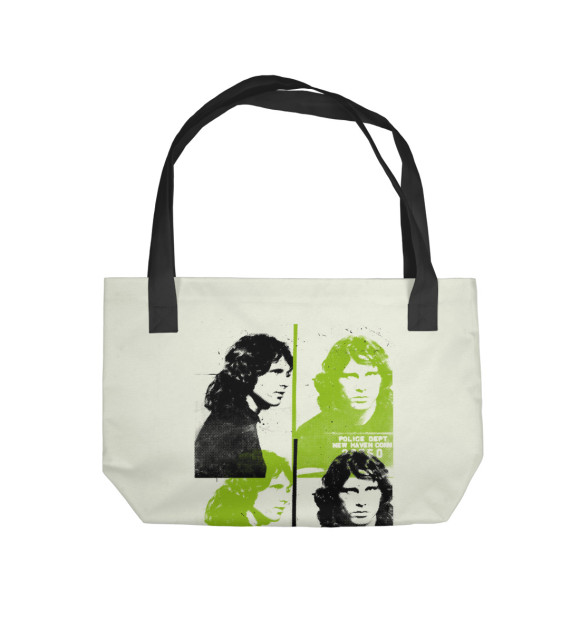 Пляжная сумка с изображением The Doors цвета 
