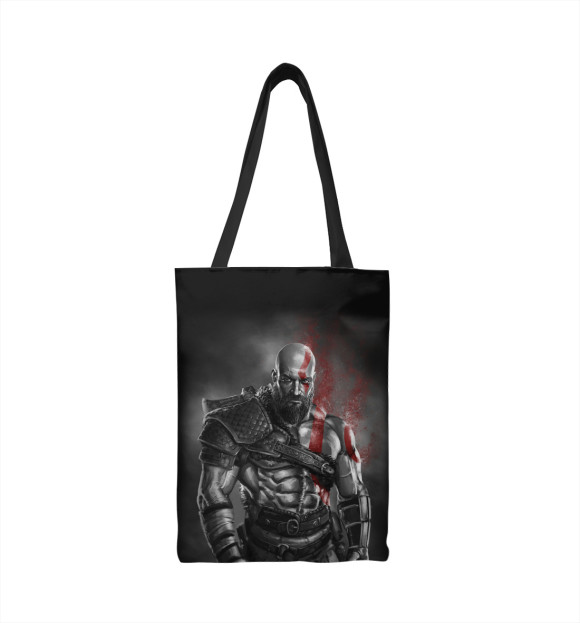 Сумка-шоппер с изображением Kratos цвета 