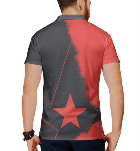 

Поло Print Bar, Белый, Astralis