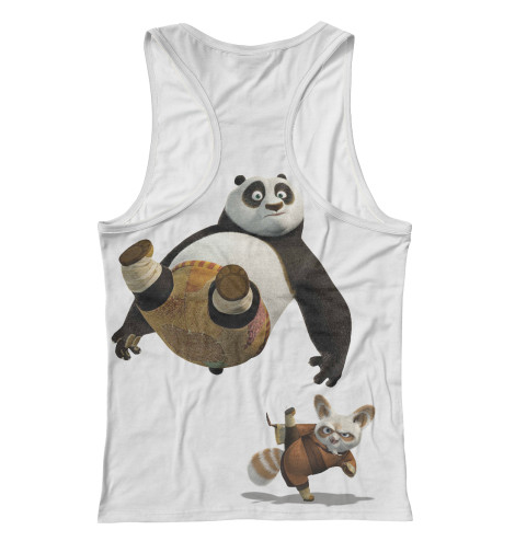 

Майки борцовки Print Bar, Белый, Кунг-фу панда