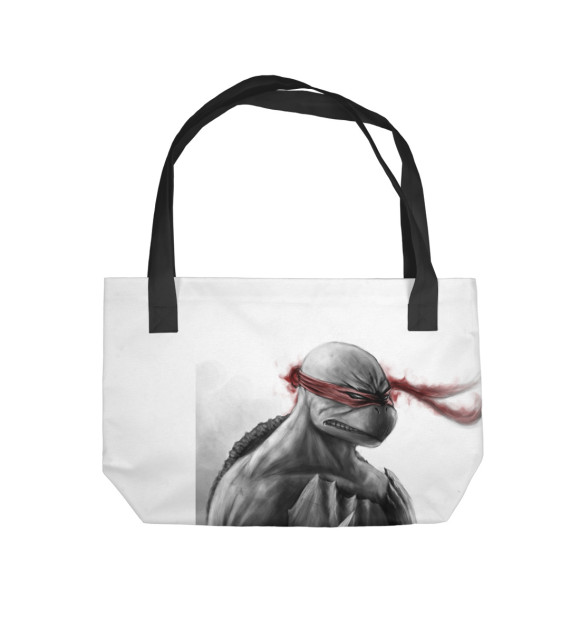 Пляжная сумка с изображением Черепашки цвета 