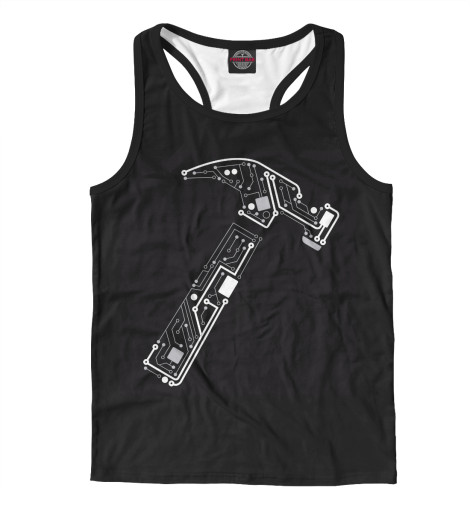 

Майки борцовки Print Bar, Белый, Инструмент айтишника