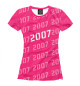 Женская футболка 2007