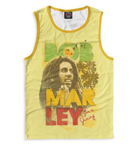 

Майки Print Bar, Белый, Bob Marley