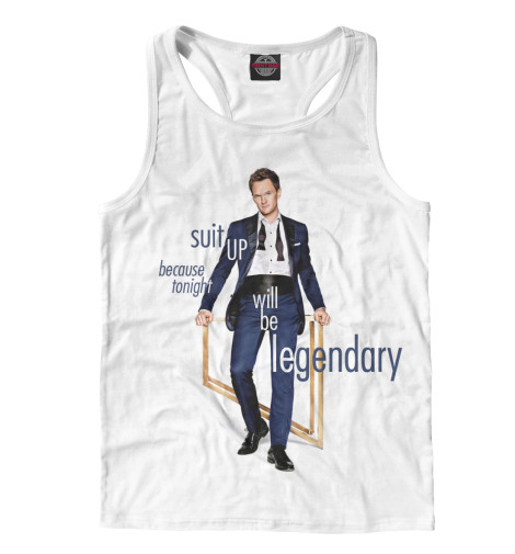 

Майки борцовки Print Bar, Белый, How I met your Mother