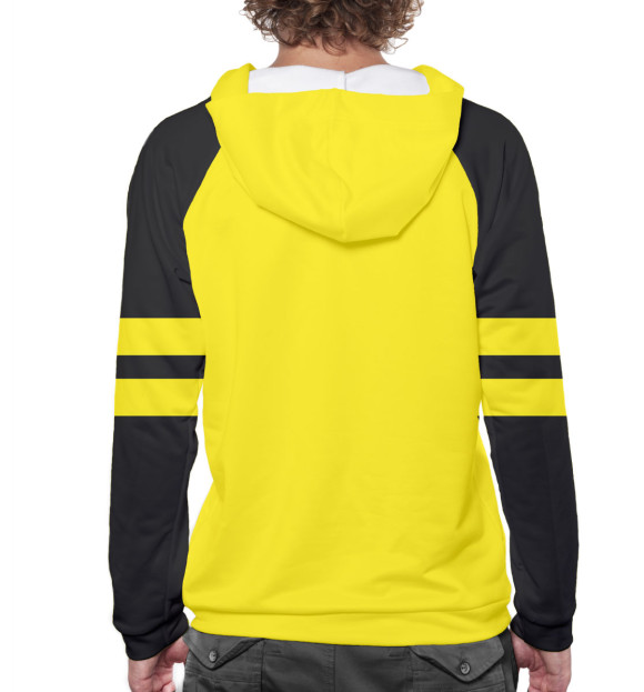 Мужское худи с изображением Марко Ройс цвета Белый