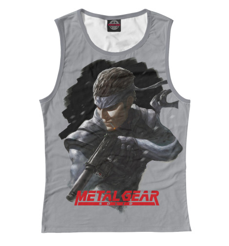

Майки Print Bar, Белый, Metal Gear