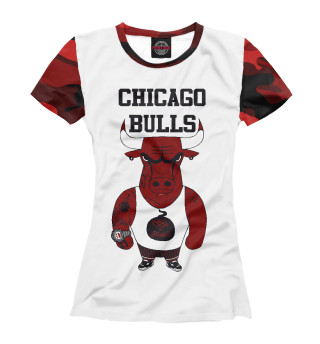 Женская футболка Chicago bulls