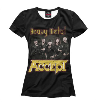 Футболка для девочек Accept