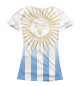 Женская футболка Аргентина