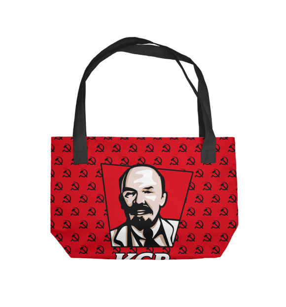 Пляжная сумка с изображением KGB So Good цвета 