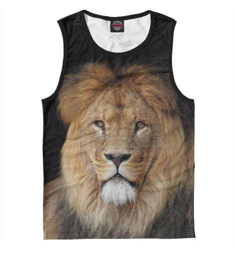 

Майки Print Bar, Белый, Лев