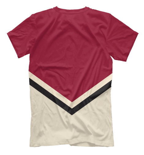 

Футболки Print Bar, Темно-бордовый, Arizona Coyotes