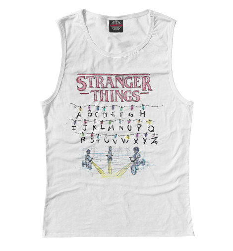 

Майки Print Bar, Белый, Stranger Things