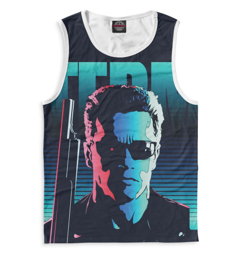 

Майки Print Bar, Белый, Терминатор