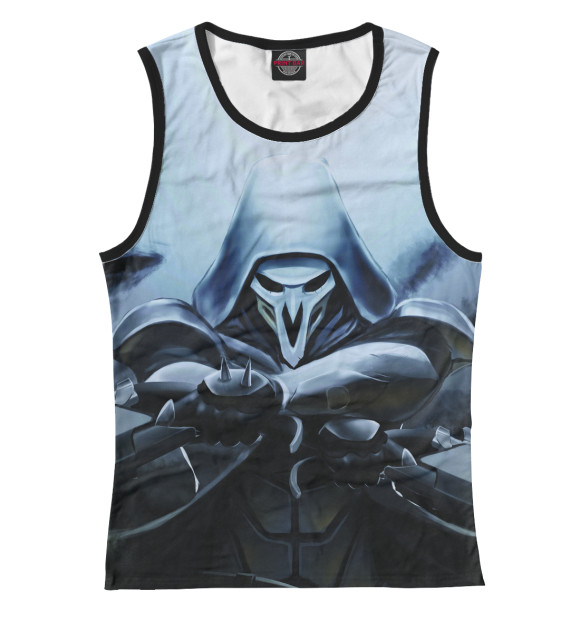 Майка для девочки с изображением Смерть цвета Белый