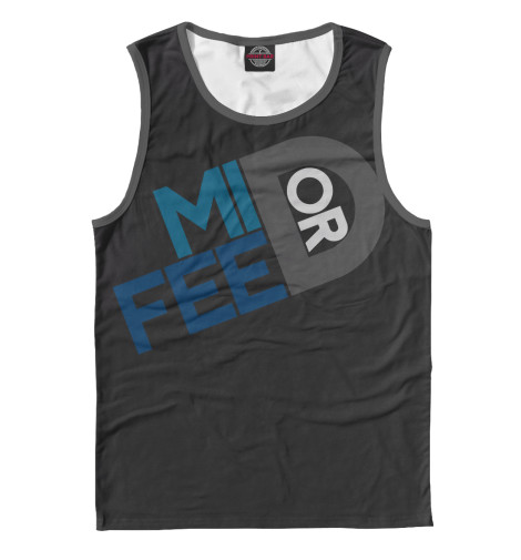 

Майки Print Bar, Белый, Mid or feed