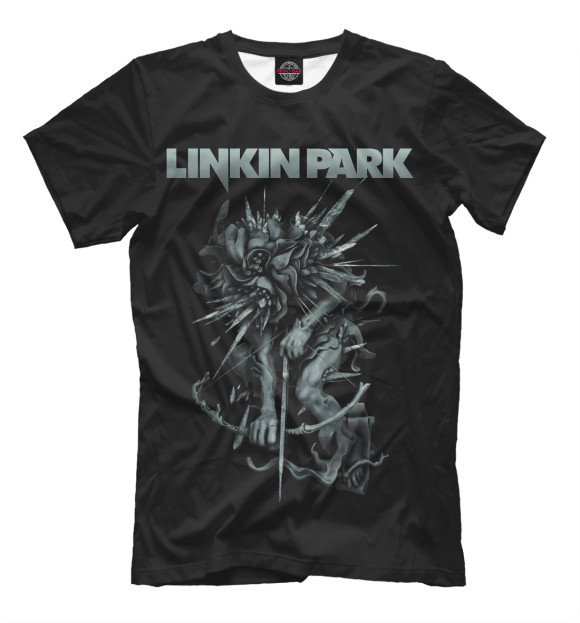Футболка для мальчиков с изображением Linkin Park цвета Черный