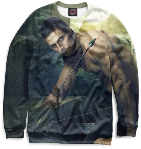 

Свитшоты Print Bar, Белый, Стрела