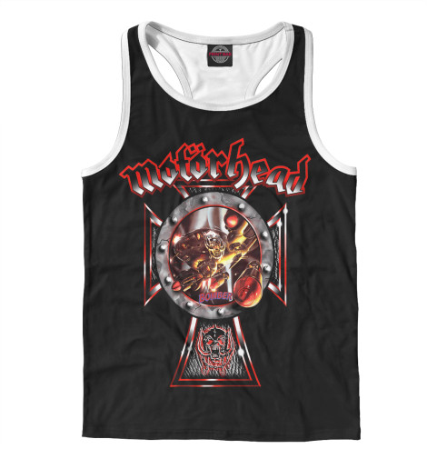 

Майки борцовки Print Bar, Белый, Motorhead