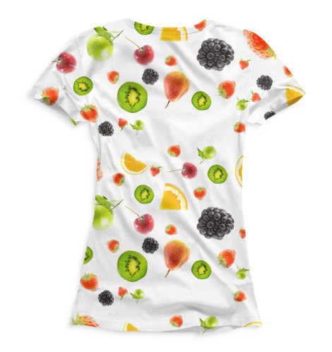 

Футболки Print Bar, Белый, Фрукты и ягоды