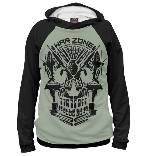 

Худи Print Bar, Белый, War zone