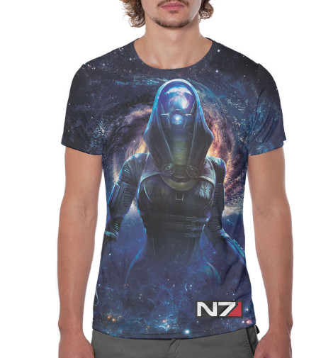 

Футболки Print Bar, Черный, Mass Effect