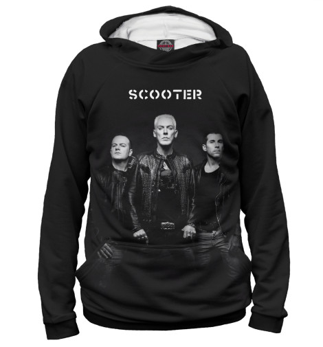

Худи Print Bar, Белый, Scooter