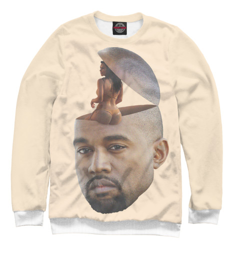 

Свитшоты Print Bar, Белый, Любовь в голове